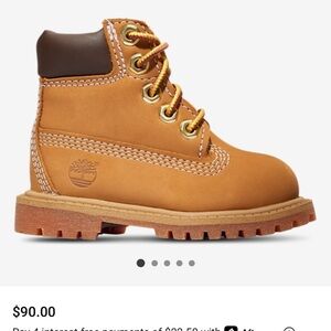 Timberland Brown Leather Kids Boots